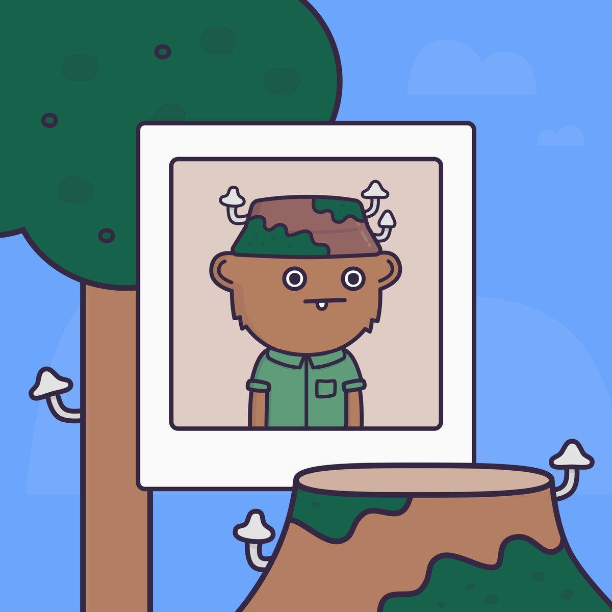 Jerry has not left his plot in the Kirnia Forest for a 100 years.🌲 Passionate about mushrooms, he knows all the species, from the most common to the most exotic. Need a potion, or simply something to spend an evening in another dimension? You know where to find him.🍄👀