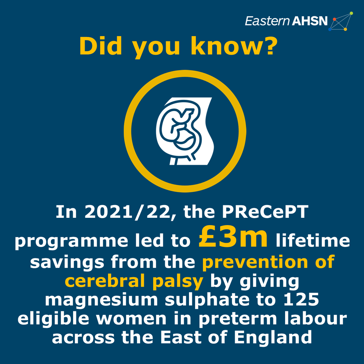 HealthInnovEast's tweet photo. This #IDM2022, we’re celebrating the impact of @PReCePT_MgSO4, which involved rolling out the programme to all maternity wards in the region.

Find out more about this programme: https://t.co/zPnaBwAkS0 https://t.co/CHO5J1KOpm