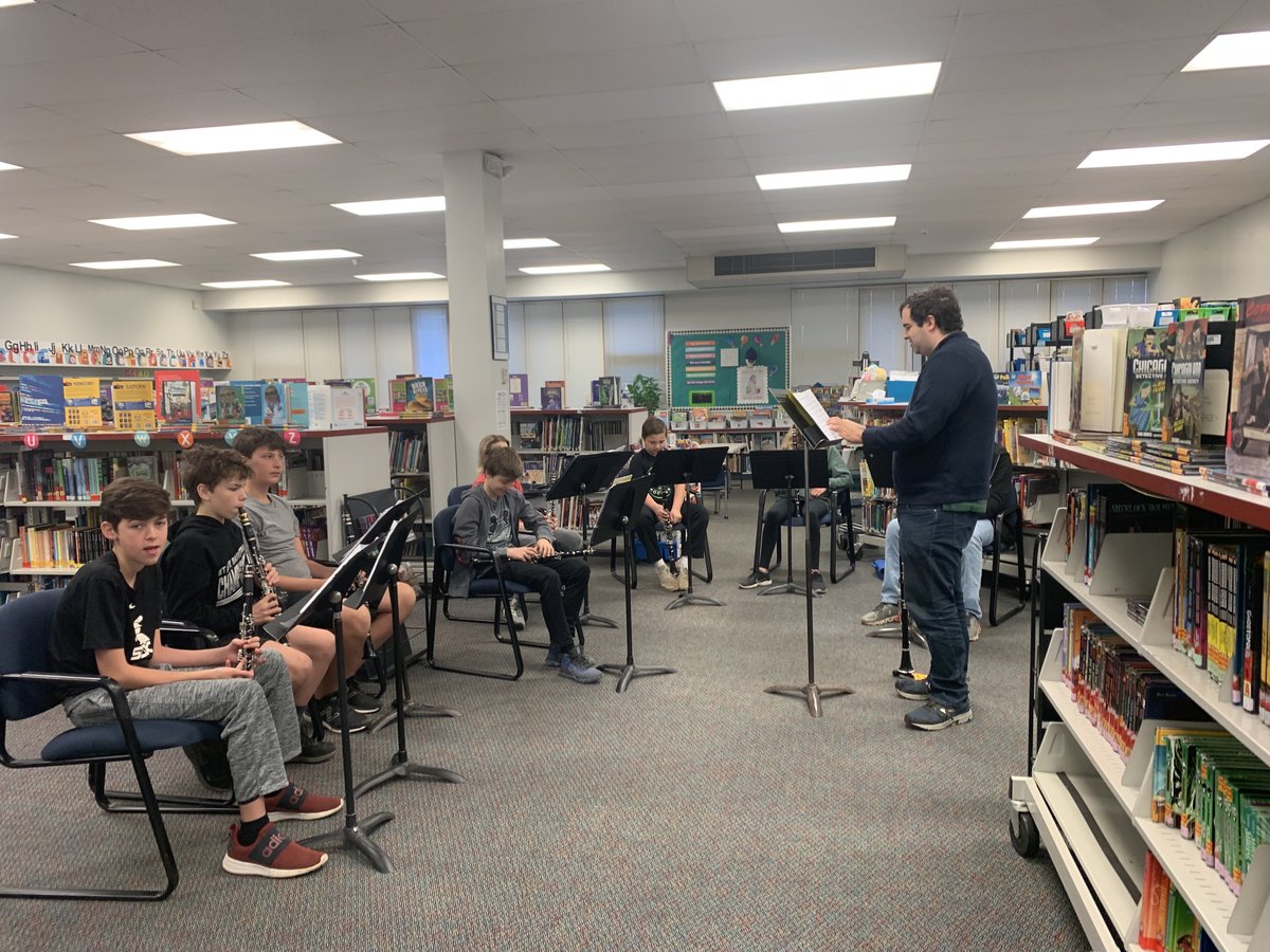 The band invited 9 professional musicians join us for a morning master class. Thanks to the Ed Foundation and PTC!