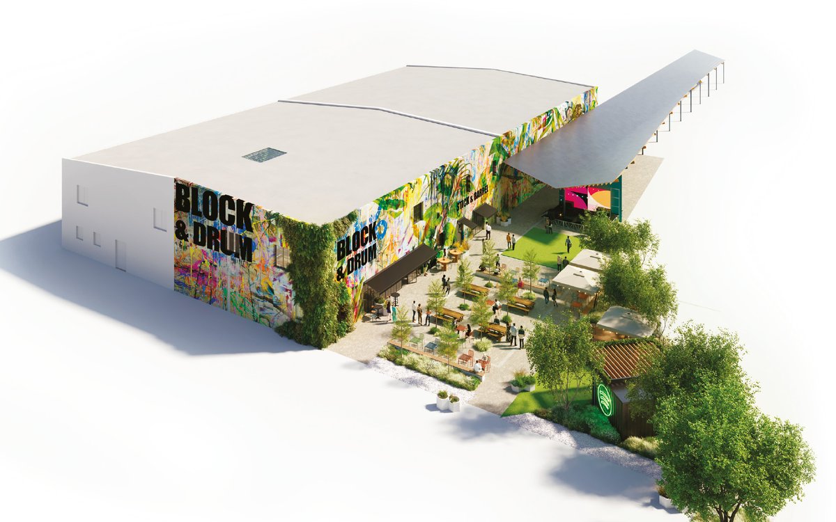 SandersStudios's tweet photo. Introducing West End! 

A stunning vision for a dynamic gastro-distillery proposal based in #Atlanta's buzzing West End by Innova Ventures. 

https://t.co/eTWE70Au5M

#renderings #graphicdesign #placemaking #branding #design #graffitiart #CGI #creative #illustration #3D https://t.co/iH0PYemJ7d