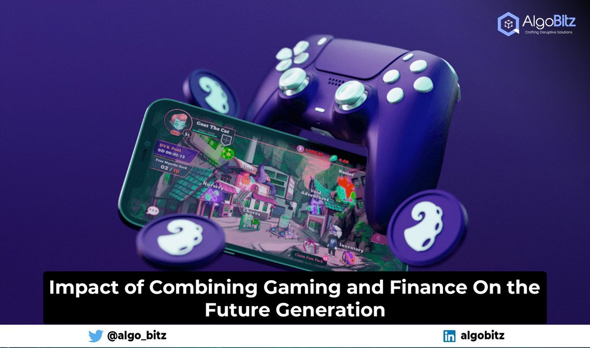 algo_bitz's tweet photo. The new era of gaming has proved how sometimes bringing two industries together can revolutionize the traditional ways of doing things. The most prominent example of this would be the combination of gaming and finance.
Read: https://t.co/vF6ZjQ6TBx
#Algobitz #Metaverse #Gamefi https://t.co/5Yabb60fvr