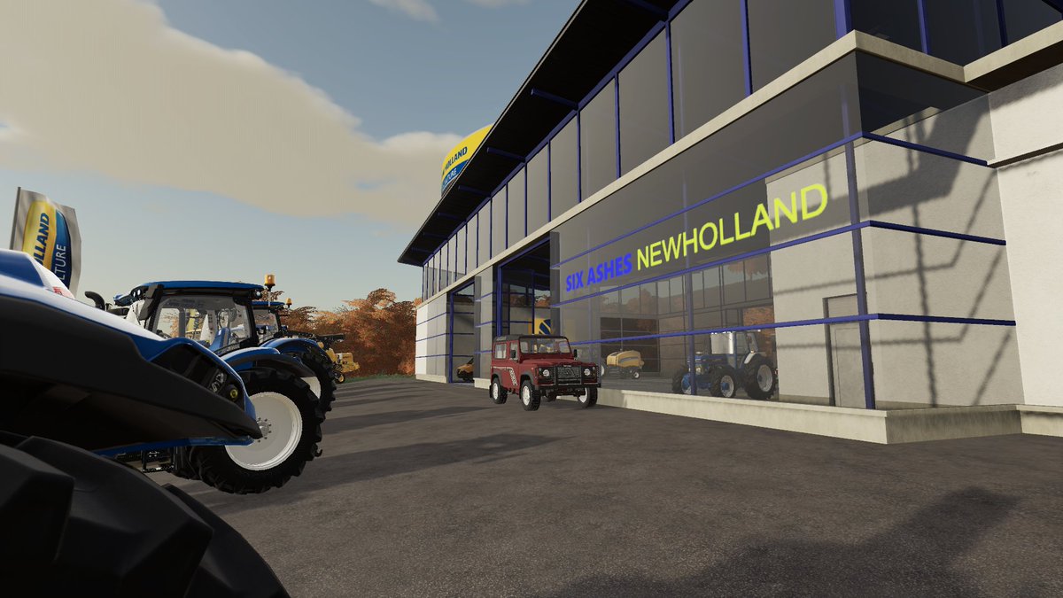FarmingNomad's tweet photo. A new tractor joins the fleet! https://t.co/jwB6al5PGt