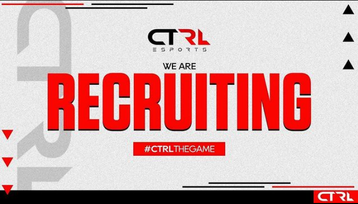 We are searching for new individuals to grow our current rosters! 

All positions are available.

If you think that you are a perfect candidate, message us with some information about yourself! 

#ctrlthegame