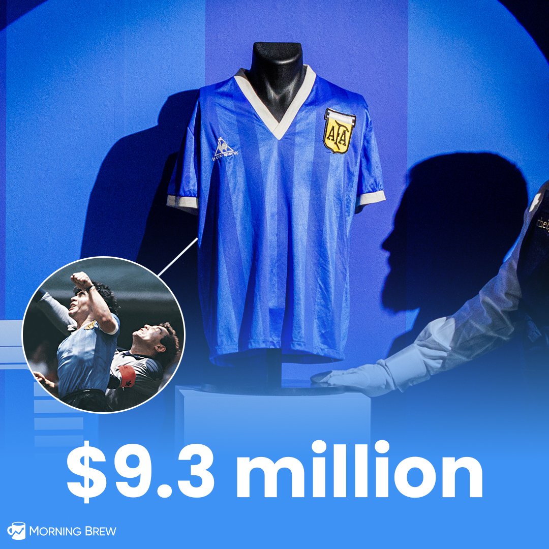 morning-brew-on-twitter-diego-maradona-s-hand-of-god-jersey-from