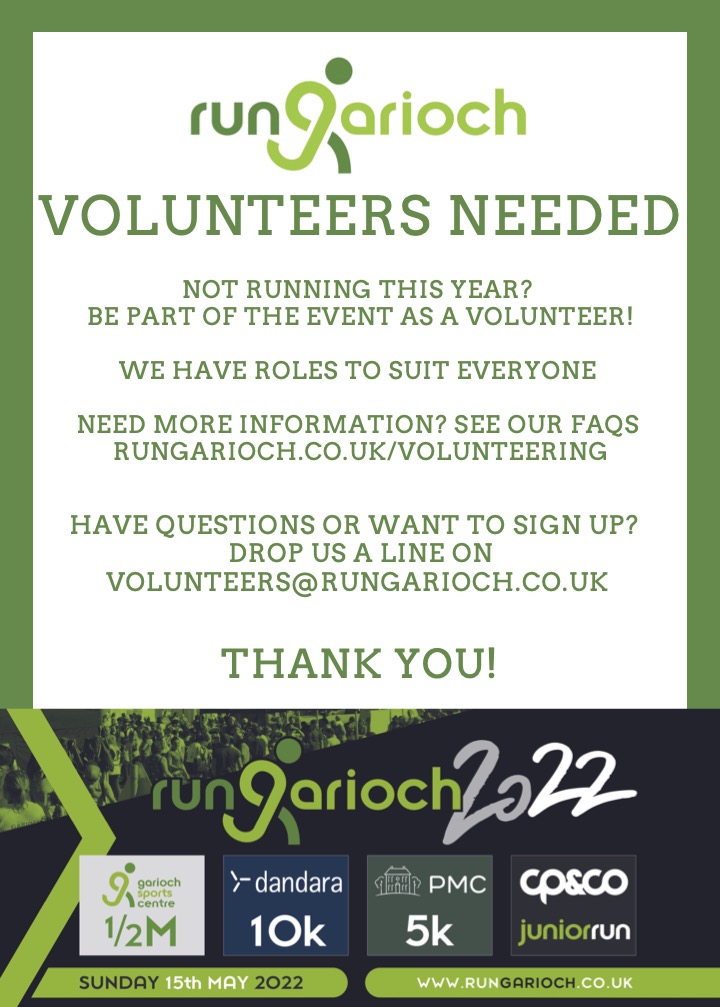 RunGarioch's tweet photo. Run Garioch is still in need of a few volunteers to help the day go safely and smoothly. Please get in touch if you're not running this year ... even if you can only spare a few hours! @gariochsports @invbizco @InverEvents @JudyMWhyte @Aberdeenshire @ASAberdeenshire https://t.co/5QOoziKJZv
