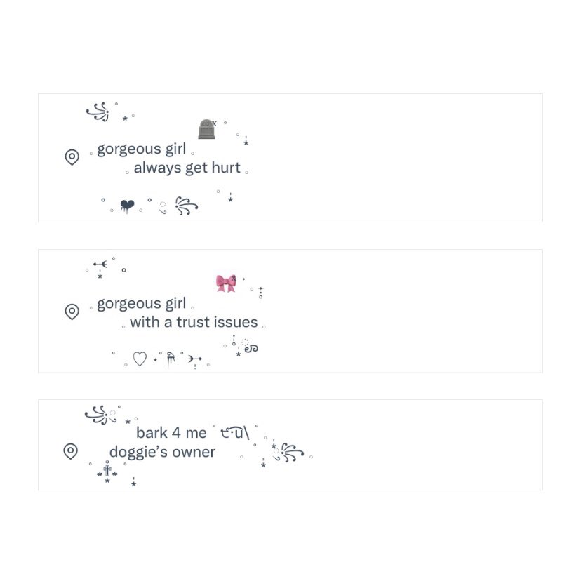 ⠀⠀⠀⠀⠀⠀⠀ 𓈒【̵ pro 5.5 】̵𓈒 
╸2 baht / 1 work ( all 5 baht )
╸can edited words emoji in these form
╸mention 1,2,3 or all