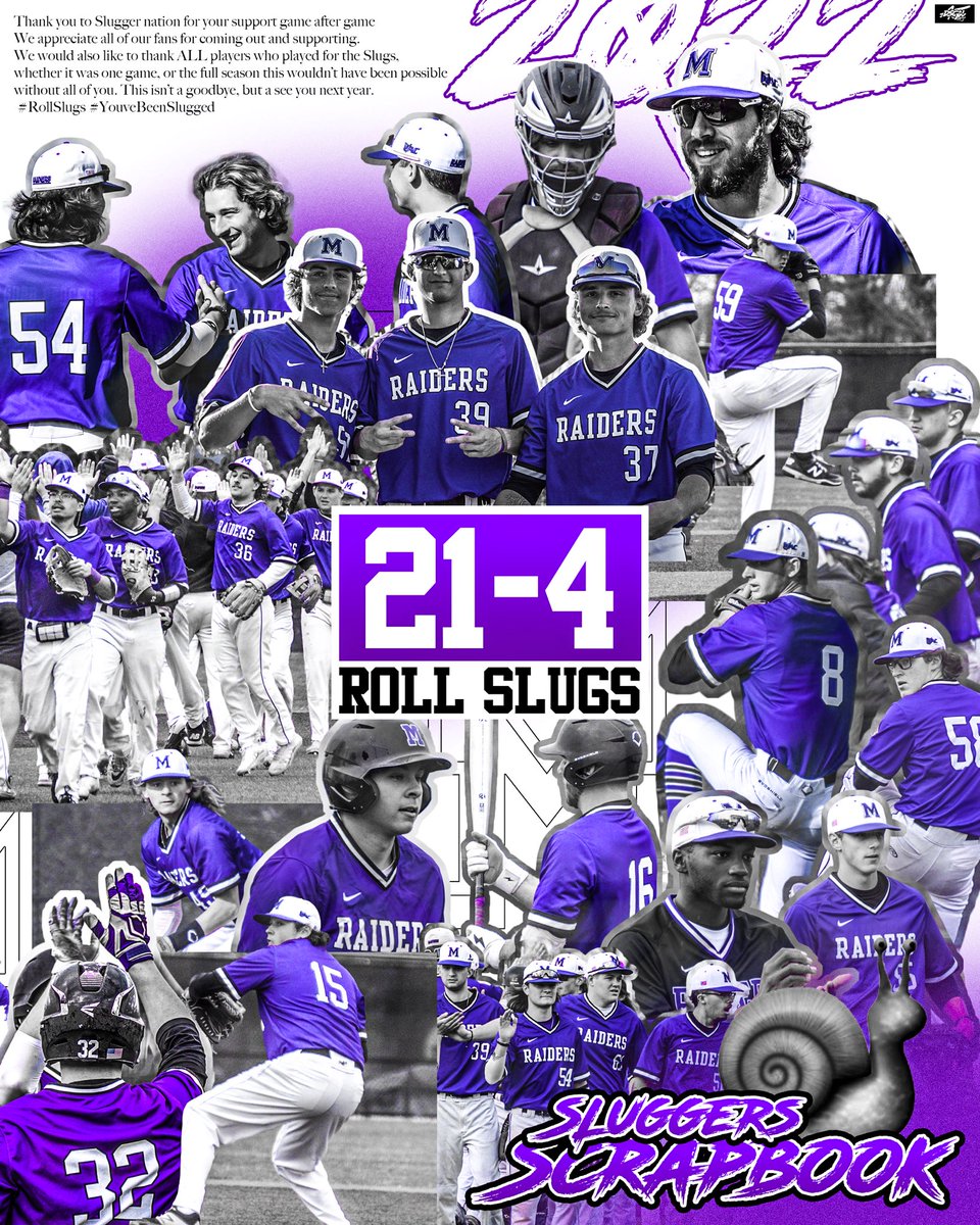 With the 9-3 victory over Walsh yesterday, the JV Sluggers season has come to an end 🐌

See you next year #RollSlugs #YouveBeenSlugged