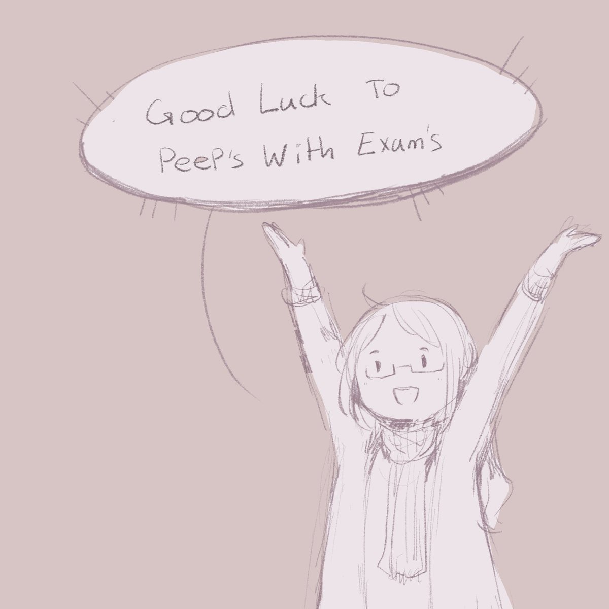 LapinTheRabbit's tweet photo. It's exam season (in the UK at least), woop https://t.co/JJEbMFjUon