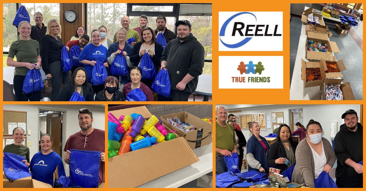 reell's tweet photo. Summer camp is just around the corner and @Reell we packed camp kits for a special group of kids at @TrueFriendsCan.  #Reell #CommunityInvolvement #TrueFriends #ESOP https://t.co/5yc3D3cqGH
