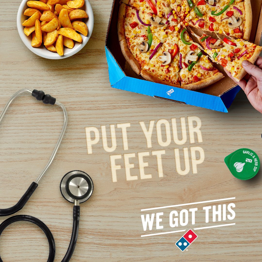 DominosLancing's tweet image. Today marks International day of the
Midwife!
To celebrate, why not get your feet
up and let Domino's deliver for you!
Pick your pizza here 👉
dominos.co.uk