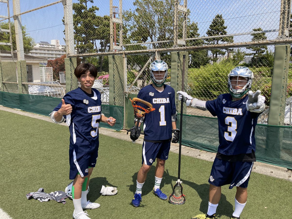 Ryo4_4breakers's tweet photo. 大東2年3銃士Nice Fight👌

おつかれ��
かっこよかったべさ！^ ^

#大東文化大学
＃男子ラクロス部 https://t.co/98mFBpp1K9