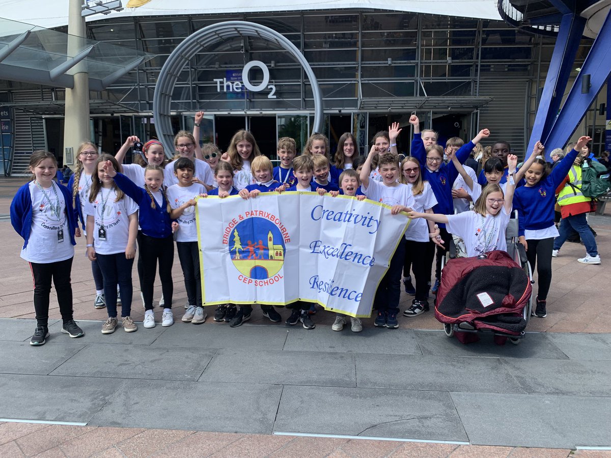 We’ve arrived at the O2!
#yv22 #YoungVoices2022 <a href="/YVconcerts/">Young Voices</a>