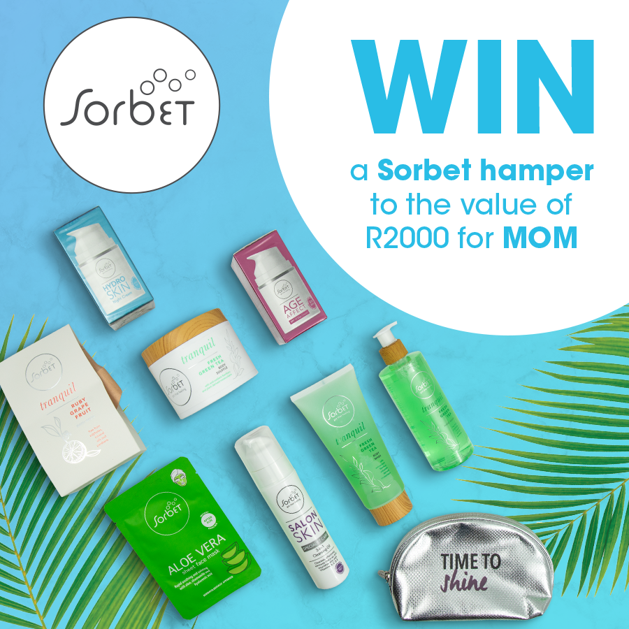 Clicks_SA's tweet photo. WIN a Sorbet hamper worth R2000 for MOM. To enter, tell us which Sorbet salon treatment the mom in your life would love to receive for #MothersDay and why and use #ClicksMothersDay
Ts&amp;Cs apply > https://t.co/deAjkUqts0 https://t.co/LbMnvbw8de
