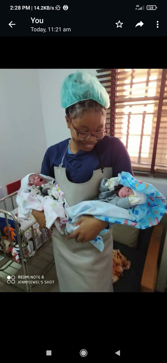 It is said that you won't work a day in your life if you love what you do😍, and as midwives, we don't work, we share moments with families that only a selected few have the privilege of saying they do......🤭 We get to jump with Joy over new pregnancies, A thread.