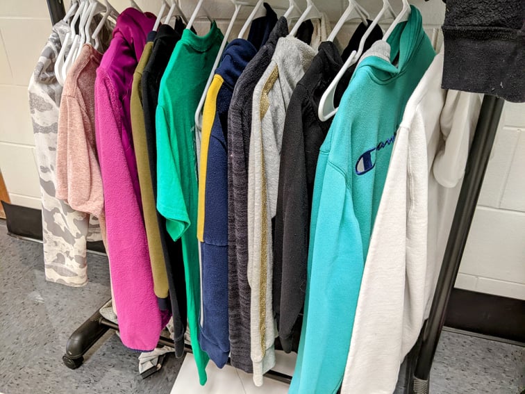 NiagaraElem's tweet photo. Does any of this look familiar??  Call the office &amp; we'll personally deliver to your kid.  😉
#niagaralostandfound  #wheresyourhoodiehoney https://t.co/IFJMkp7Lg0