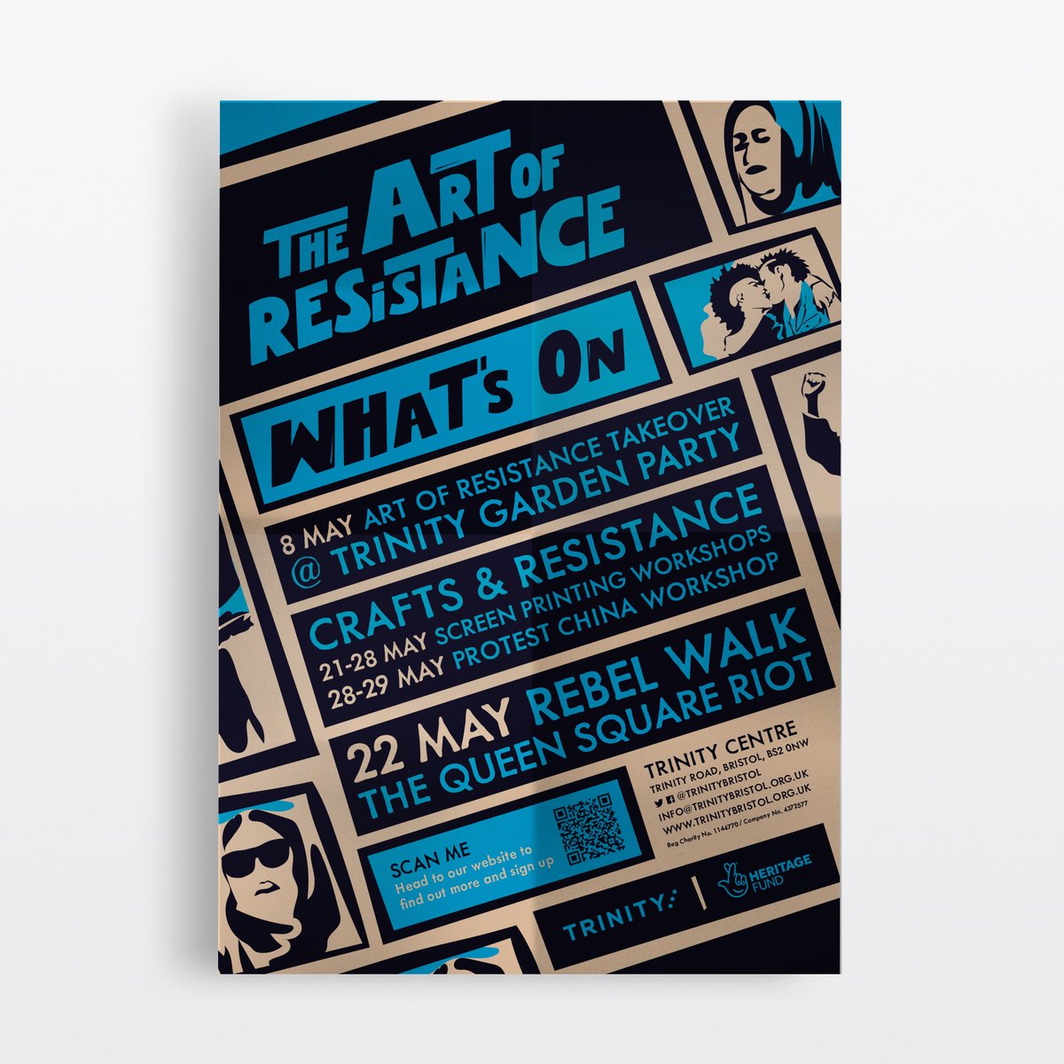 We've been delighted to be supporting Trinity Centre  with The Art of Resistance - a festival exploring art and activism in Bristol. More events coming up in May - watch this space! 

#activism #art #resistance #protest #speakup