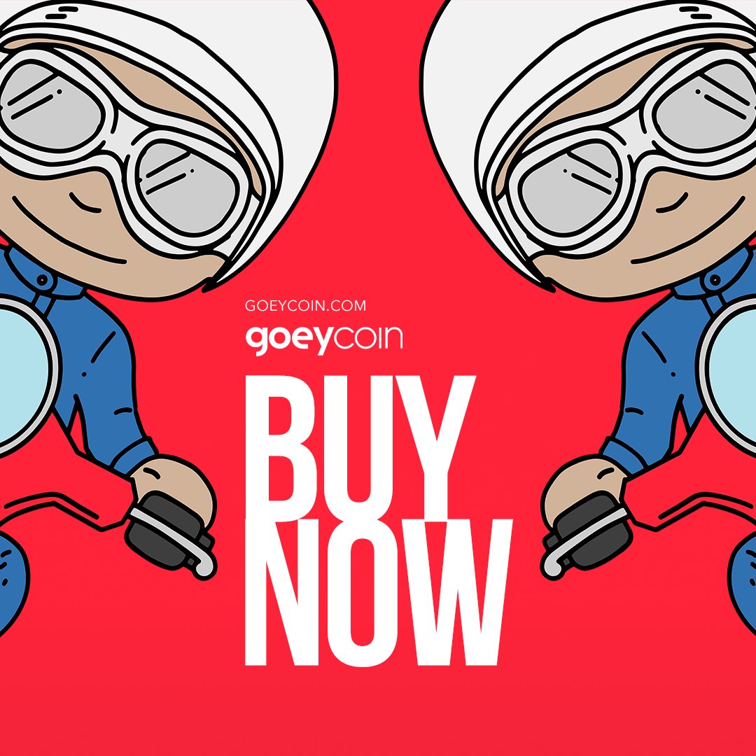 Have you already bought your #Goeycoin? 

Today is the DAY! Run to PancakeSwap and buy it now: pancakeswap.finance

Learn more at goeycoin.com

#tokenomics #cryptocurrency #gocrpyto #digitaleconomy 

💸💸💸💸💸💸💸