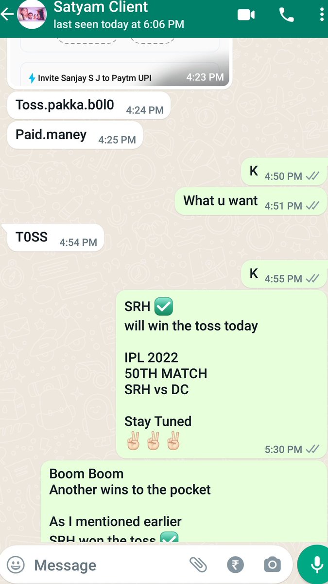 AskMeReport's tweet photo. Boom Boom 
Another wins to the pocket 

As I mentioned earlier 
SRH won the toss ✅

ACCURACY 

TOSS
41/50

MATCH
36/49
We are going to make 85% for this season as always we do

Get your match report soon 
✌🏻😎✌🏻
#DCvSRH https://t.co/uECCDaHAbK