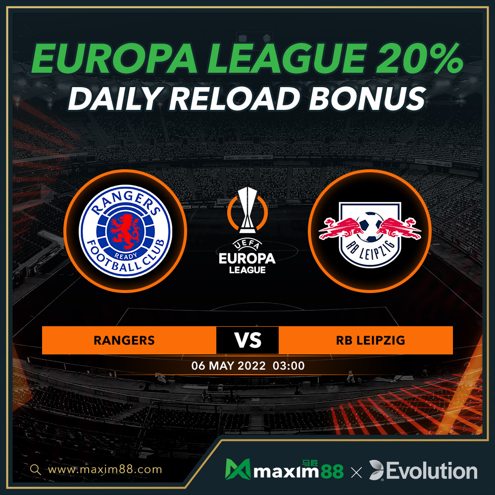 maxim88official's tweet photo. Europa League [6/5]

Europa League 20% DAILY RELOAD BONUS 
Play now: https://t.co/4fSuna1qFy (use this link to enjoy special welcome bonus)
#maxim88 #evolutiongaming #onlinecasino #Europa
#footballmatches #BONUS https://t.co/DQBL2IdaQw