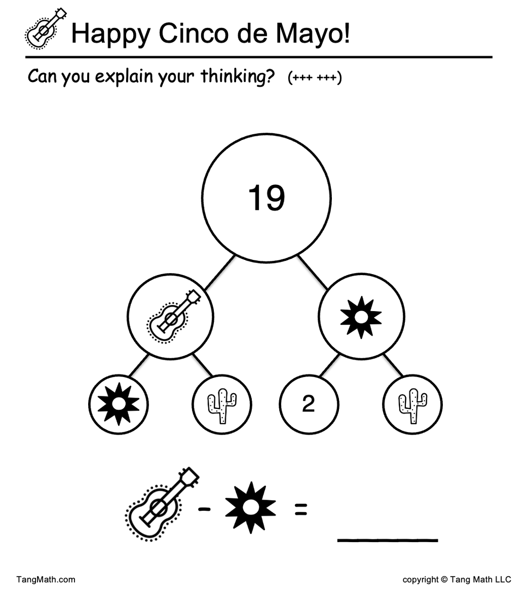 gregtangmath's tweet photo. And one more for your high flyers. Challenge is for them to solve using reasoning. No guess and check. Have a great day everyone! https://t.co/Xa4GpZZEfi