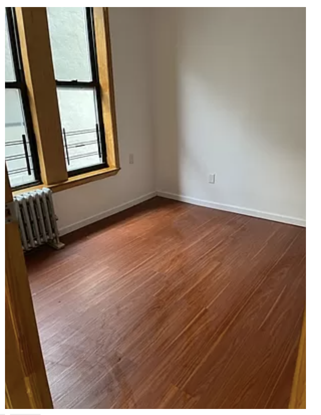 whats happening in the NYC rental market should be illegal. this 'newly renovated' apartment is $2,000/mo + brokers fee