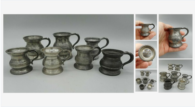 APRILANTIQUES's tweet photo. Collection #Antique / Vintage #Pewter #Measure & #Jugs & #Tankards - Job Lot Of Seven | eBay #UK#USA#CANADA#AUSTRALIA#NEWZEALAND
https://t.co/iajwmK7f1P https://t.co/d1ADYg8x6Z