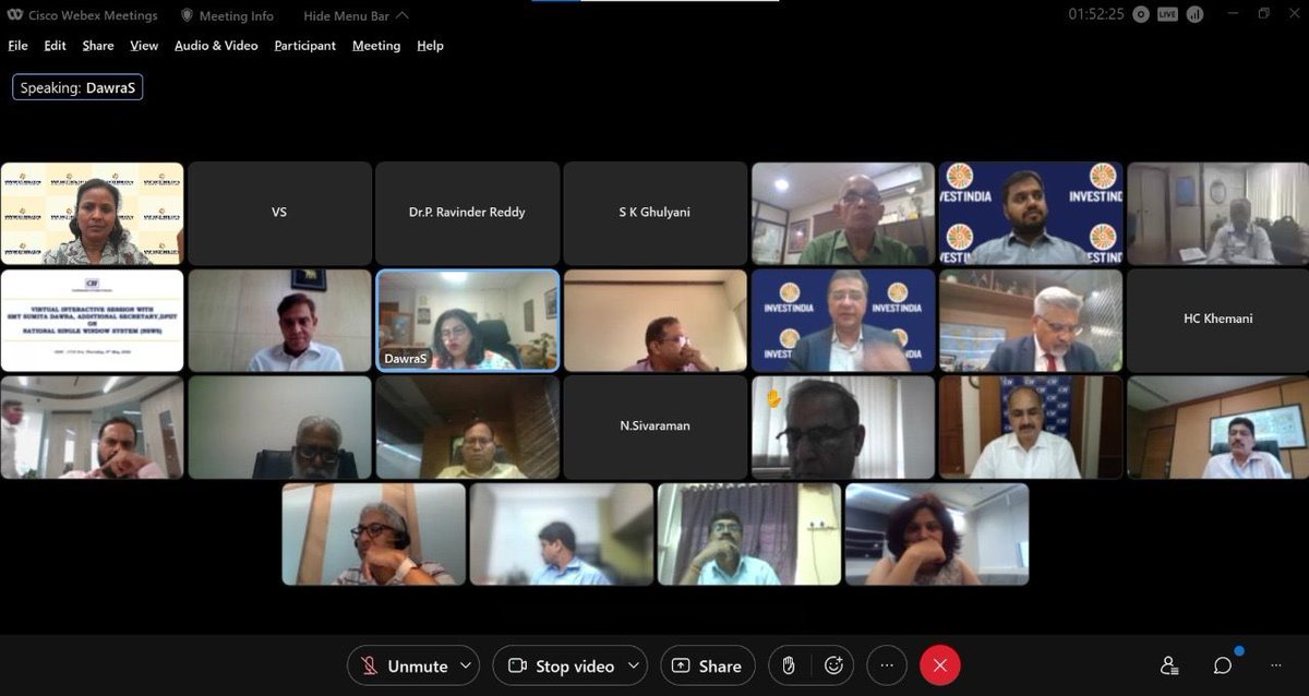 investindia's tweet photo. CII organised a virtual session on the National Single Window System to showcase opportunities for investors & businesses to its 200 members across India.
#SinglewindowtoIndia #NSWS #GenuineSingleWindow #investInIndia @theicai https://t.co/X88BnsxfVa