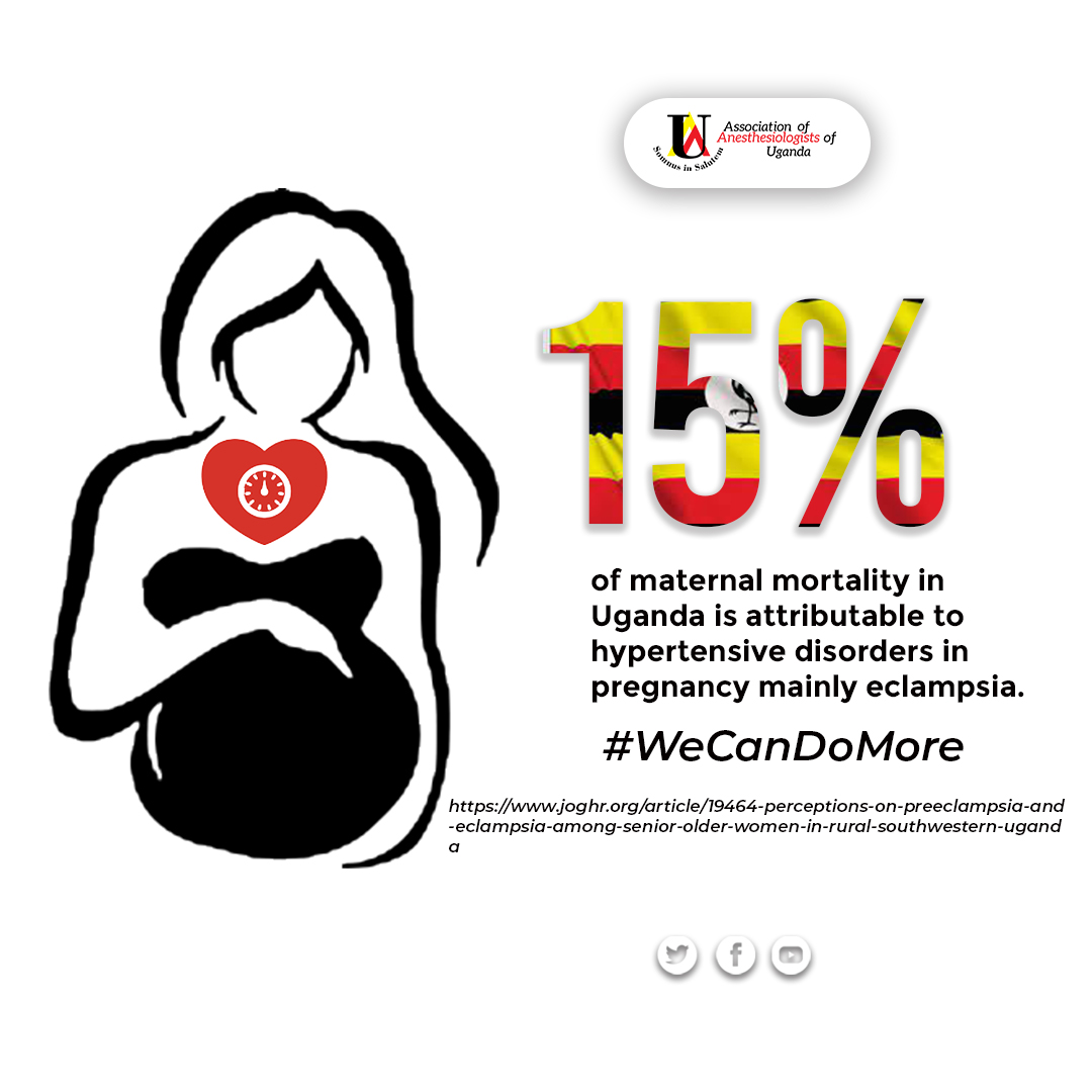 Hypertensive Disorders contribute to 15% of maternal deaths. Proper individual centred maternal care and early access to emergency and intensive care can prevent this unfortunate outcome. Let us advocate more. 

#WeCanDoMore