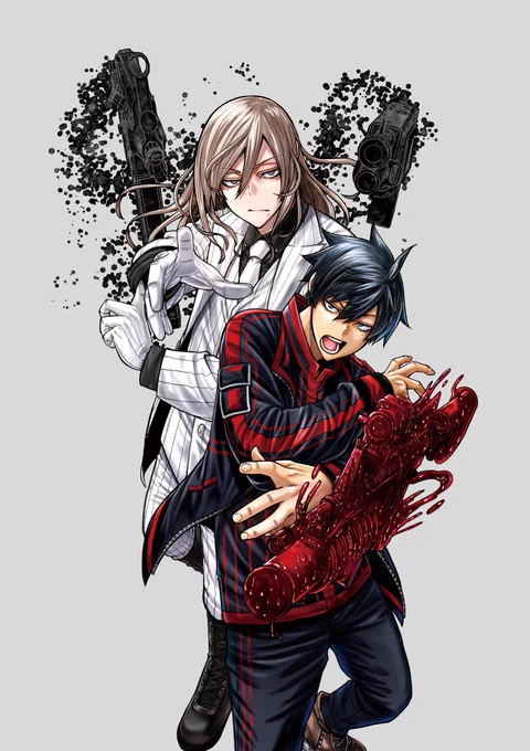 明日5月6日桃源暗鬼9巻発売です✨
9巻本当にめちゃくちゃ熱い巻なので読んで頂きたい!
四季と神門のバトル決着巻です!
是非お手に取って下さい🙇
9巻の原画どうぞ❗️ 