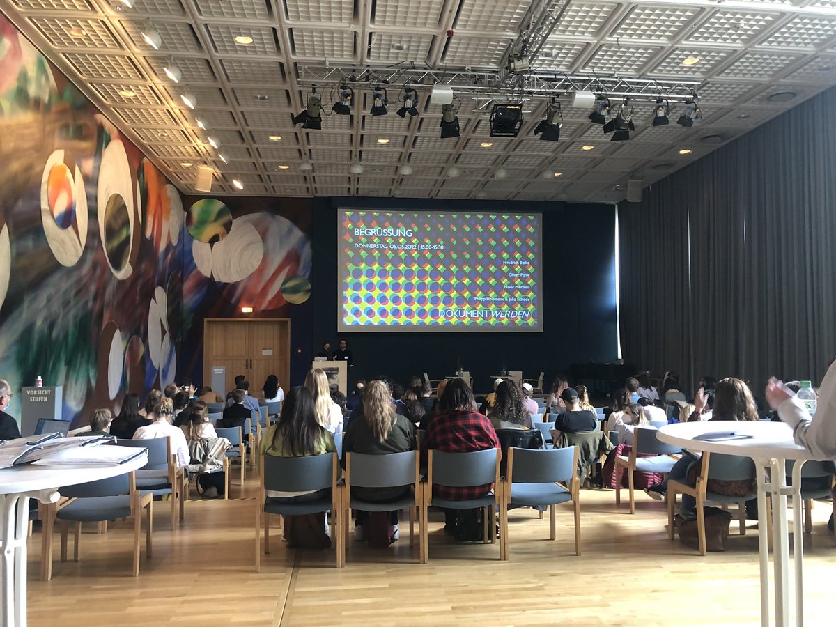 Unsere Tagung „DOKUMENTWERDEN“ im Kunstmuseum Bochum hat begonnen. Wir freuen uns auf drei spannende Tage!