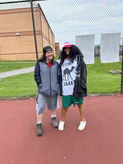 RhhsTam's tweet photo. Dress like Adam Sandler day @hcpss_rhhs starting off strong 💪 https://t.co/YPFafOmopg