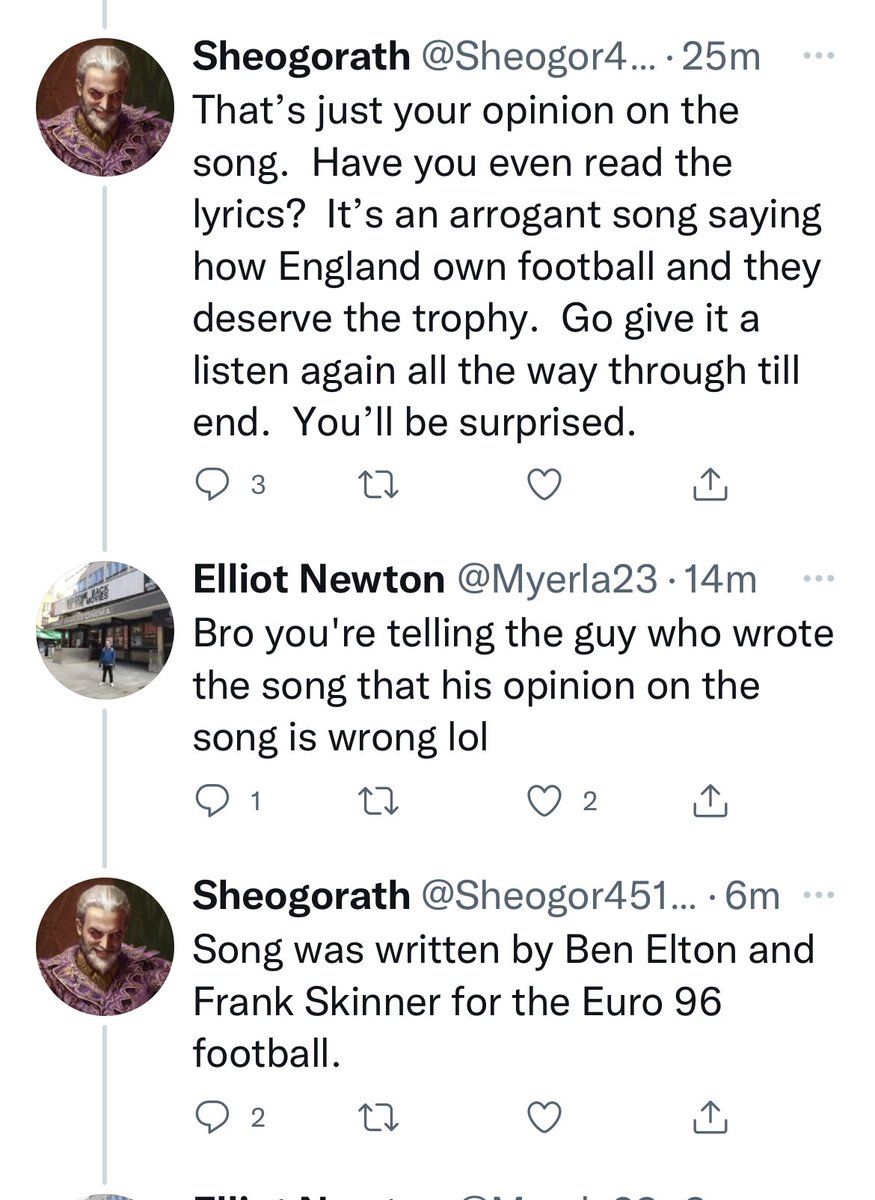 Quite a lot of wrongness here from Sheogorath.