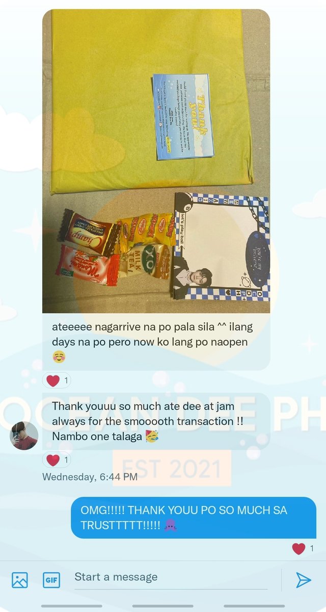 OCEANDEEPH's tweet photo. #From_OCDPH
Thank you so much, miss Min! 💗 https://t.co/uHk9YQdyFI