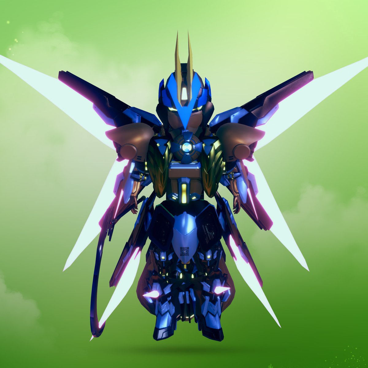 Cyborg Mecha NFT tweet media