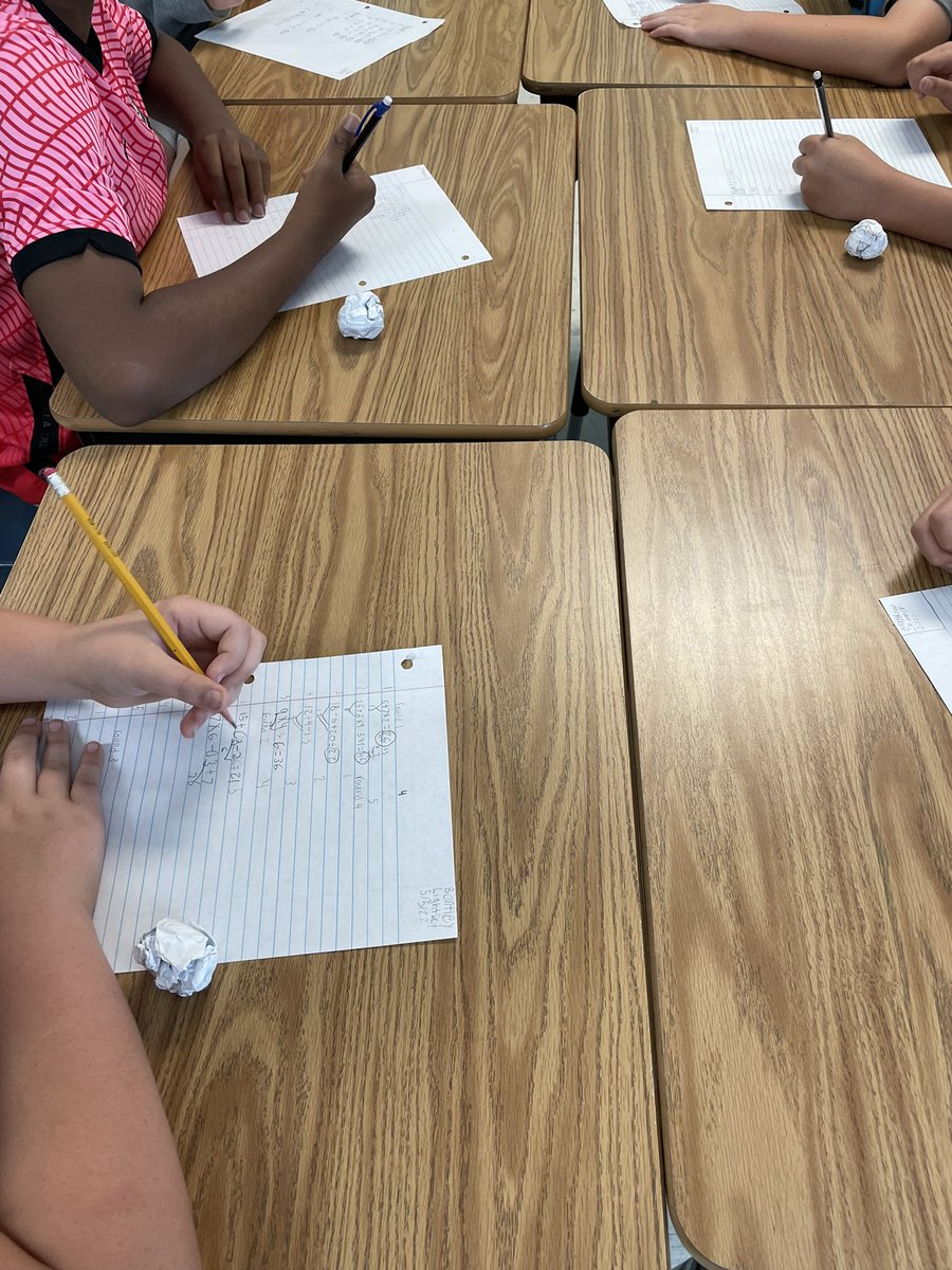 Friendly game of Trashketball going down in 5th grade <a href="/MoodyMiddleSch/">Moody Middle School</a> today!  Students complete order of operations problems to earn “trashketballs” and shoot for points! <a href="/sccboe/">St. Clair County Schools</a>