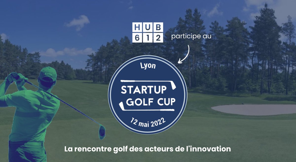 [#Partenariat] HUB612 est partenaire du 
<a href="/StartupGolf/">StartupGolf</a> qui se déroulera le 12 mai. Nous accompagnons les #startups <a href="/monlivretc_/">Mon Livret C</a> <a href="/myhike_app/">Hike</a> Wizyoocourtage qui #pitch et participons à une #tableronde🚀 #startupgolfcup #golf #business #entreprises #investisseurs #business #lyon