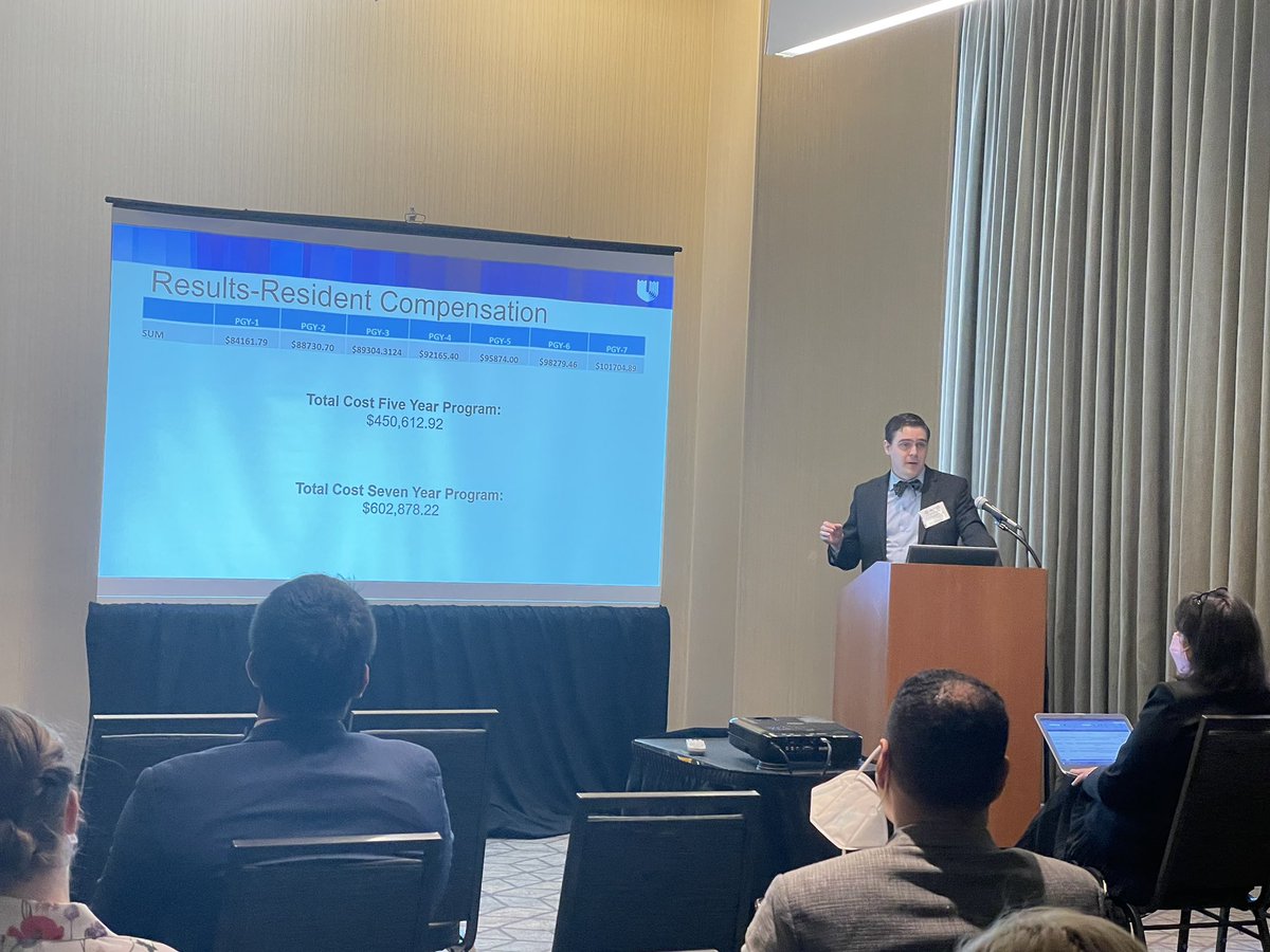 HaroldLeraas's tweet image. Thank you to the @Surg_Education for allowing us to share our work regarding the value of residents in our academic medical centers. Grateful to have great collaborators and mentors like @HPB_Surgeon @JMigaly @LisaTracyMD!  #SERF