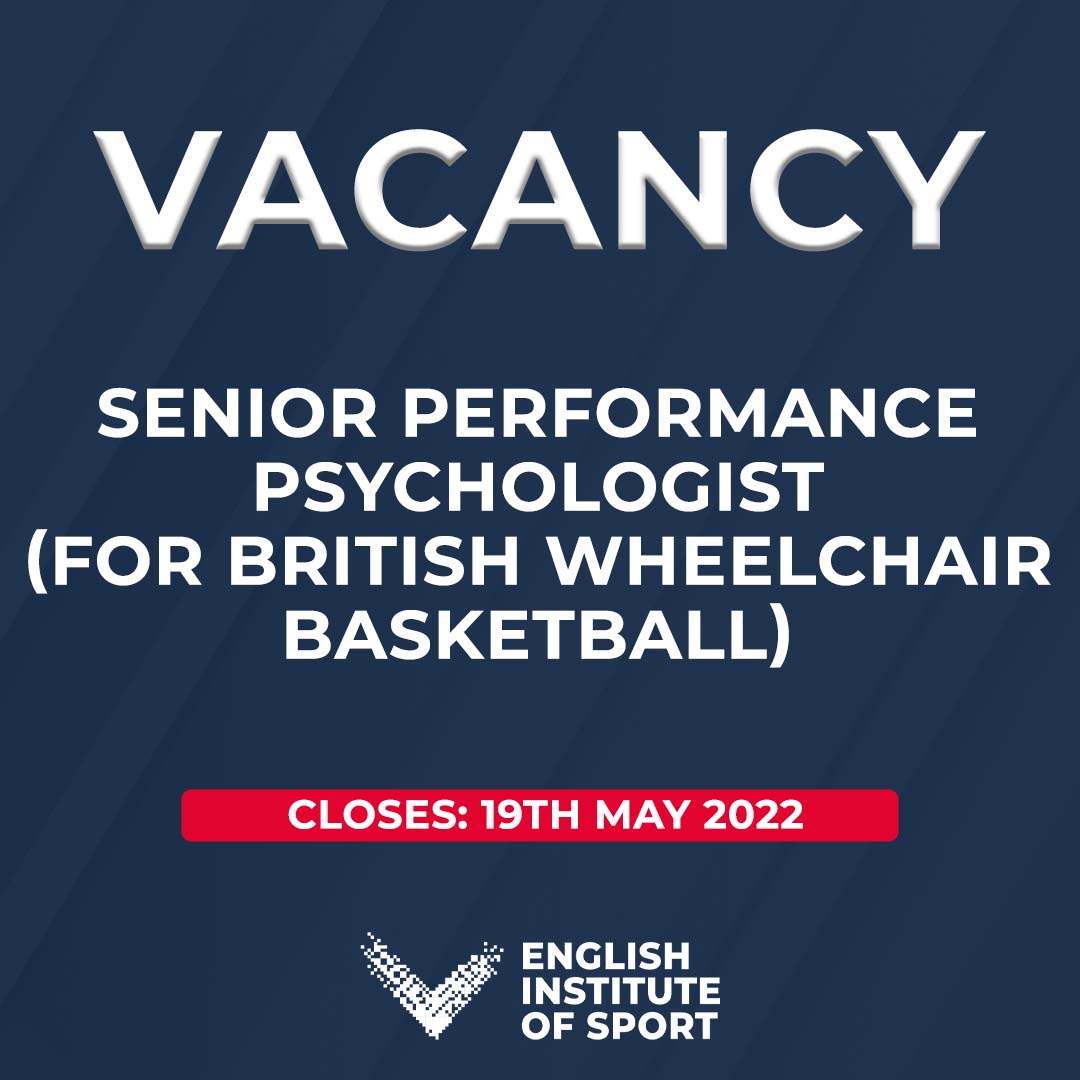 Vacancy 🚨

Interested in becoming a Senior Performance Psychologist, working with British Wheelchair Basketball? 🏀

Find out more and apply now ➡️ fal.cn/3olEp #jobadvert