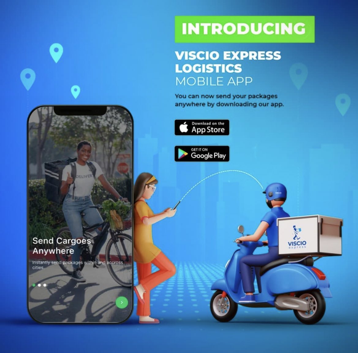 When I make orders abroad I don’t worry about how it would get to me. I receive updates till it gets to my doorstep. That’s not the same in Nigeria, where postal service hardly work efficiently &amp; dispatch always come up with a story.  <a href="/ViscioExpress/">Viscio Express</a> has come to bridge that gap.📦