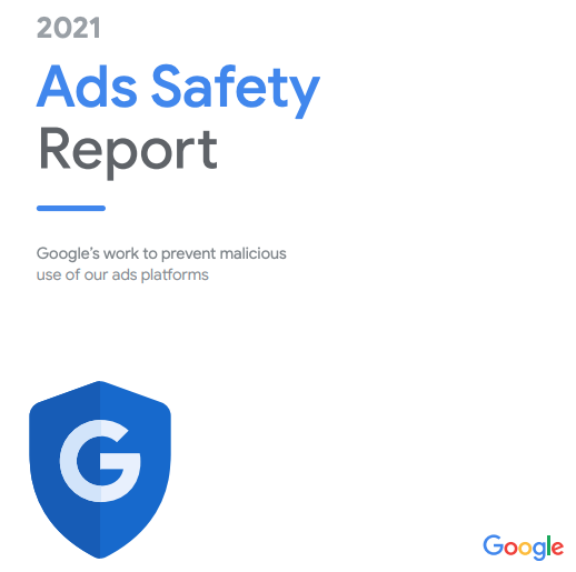 Les chiffres clés du rapport de sécurité 2021 de <a href="/GoogleAds/">Google Ads</a> 
3,4 milliards d'annonces bloquées ❌
5,7 milliards de comptes suspendus 🔒
1,7 milliard de pages pénalisées 📉
Les détails ⬇️
services.google.com/fh/files/blogs…