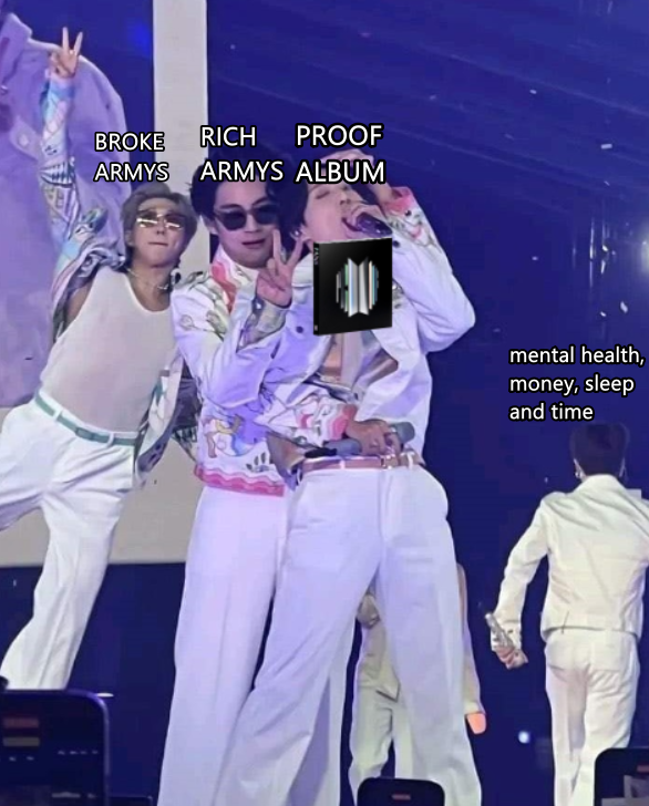 mhereonlyforbts's tweet photo. ARMYS RIGHT NOW: https://t.co/FkVaNWMNSS