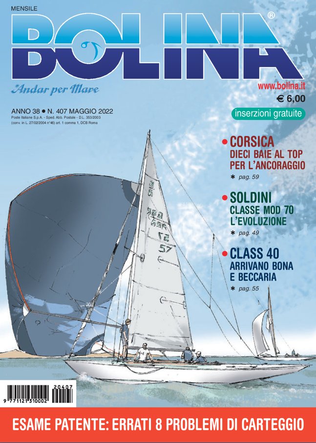 Bolina di Maggio è in edicola!
#Patentinautiche #GiovanniSoldini #AlbertoBona #paolocasati #AmbrogioBeccaria,#Class40 #Corsica #dissalatori #ancoraggio #navtex  
bolina.it/numero-in-edic…