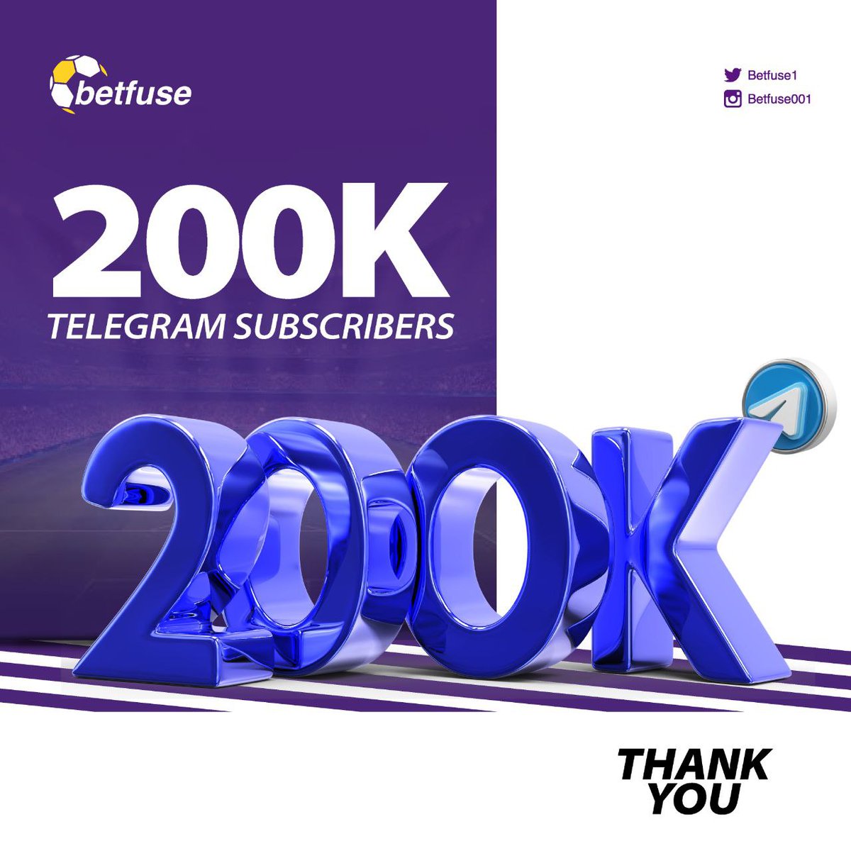 BETFUSE1's tweet photo. 😀😀😀
Wherever excellence ( the quality of being outstanding or extremely good ) is, growth is inevitable at every angle. 

We are here, because you are here.

Thank you for trusting us.

#betfuse001 #betfuse #betanalysis https://t.co/clblz6RNK8