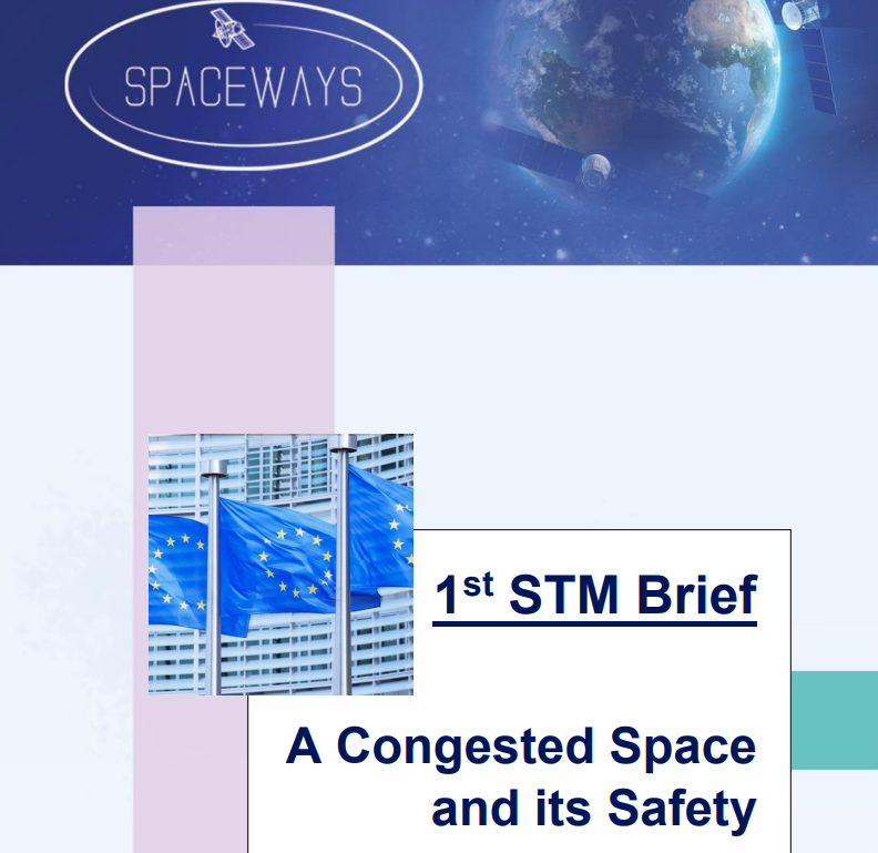 Our first Spaceways #STM brief “A Congested Space & its Safety” is now available on our website ! 🚀

This informative paper presents #SpaceTrafficManagement & its importance in an increasingly congested space environment.

Dowload it here: spaceways-h2020.eu/resources/