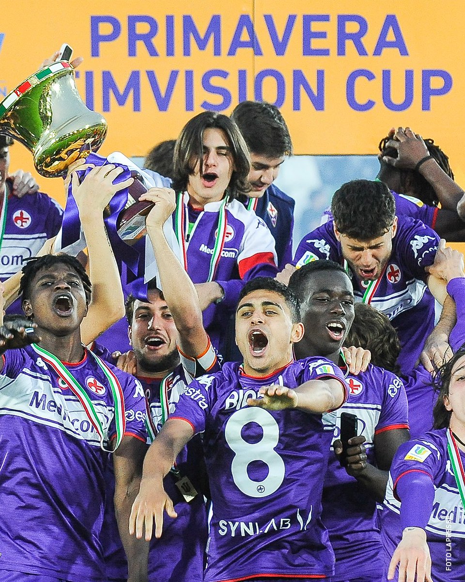 SerieA_EN's tweet photo. Big celebrations and a special thought. GOOD MORNING CHAMPIONS โ๏ธ๐๐ฎ๐น
@ACFFiorentinaEN #PrimaveraTIMVISIONCup #WeAreCalcio https://t.co/0z1UqUclhS