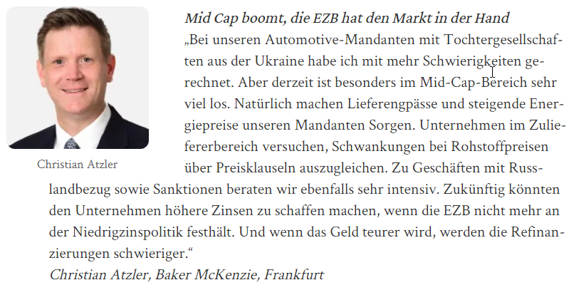 BakerMcGER's tweet photo. Aktuell auf @juvenachrichten: "Flaute auf dem #Transaktionsmarkt? So läuft es aktuell in den M&amp;A-Praxen" - #MidCap boomt, die #EZB hat den Markt in der Hand, hierzu Statement von @bakermckenzie Partner Christian Atzler https://t.co/YWf9MTYV36 @taipeiwalker41 #transactions https://t.co/Evv1zGCWo9