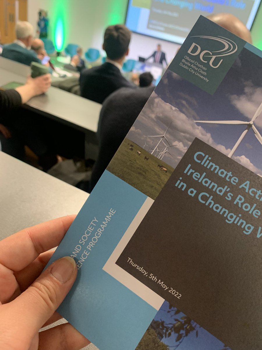 Asma_slaimi's tweet photo. Attending The #DCUClimate2022 conference  @DCUClimate.                   @insight_centre   @DCU                       For  updates throughout the day #ClimateConf https://t.co/dPccYQAO60