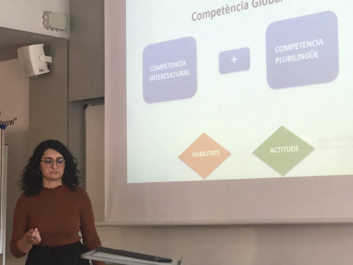montseirun's tweet photo. @ThaisNeor and JM Cots from @UdLCLA present their research at #eduplus https://t.co/Bn7EEccENJ