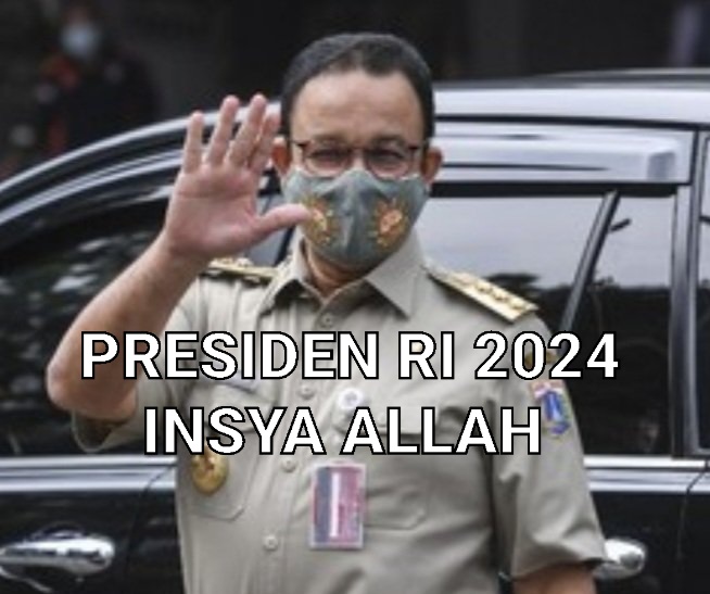 InsyaAllah Presiden RI 2024... Pendukung Pak Anies mainkan jempolnya 👍