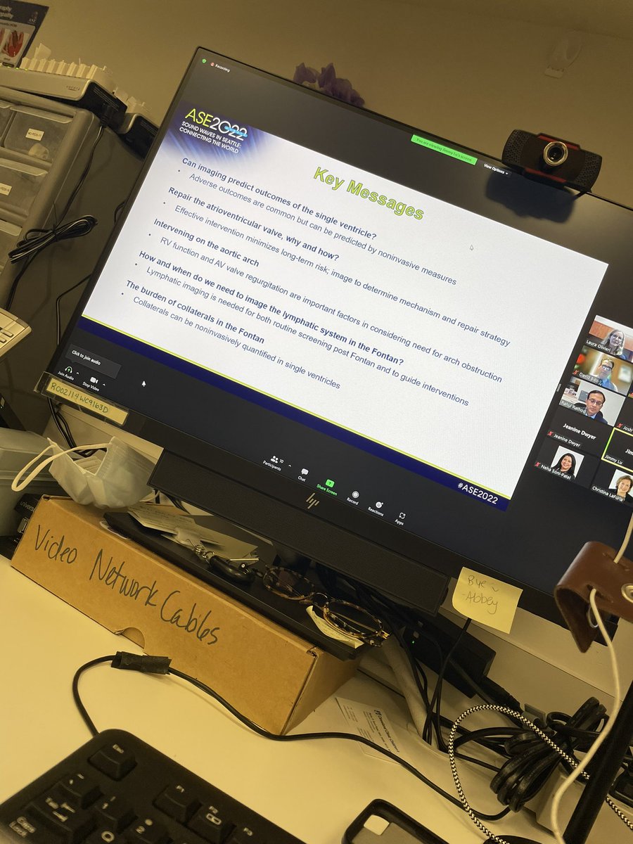 nehasonipatel's tweet photo. And so it begins! Recorded one of many great talks for echo enthusiasts! Thank you @ASE360 for being at the forefront of echo education! Getting ready to get together and learning from some great minds after #2years2long #IAmEchoNerd #ASE2022 #SeeYouInSeattle #NoMoreQuarantine https://t.co/YptAIRUqvy